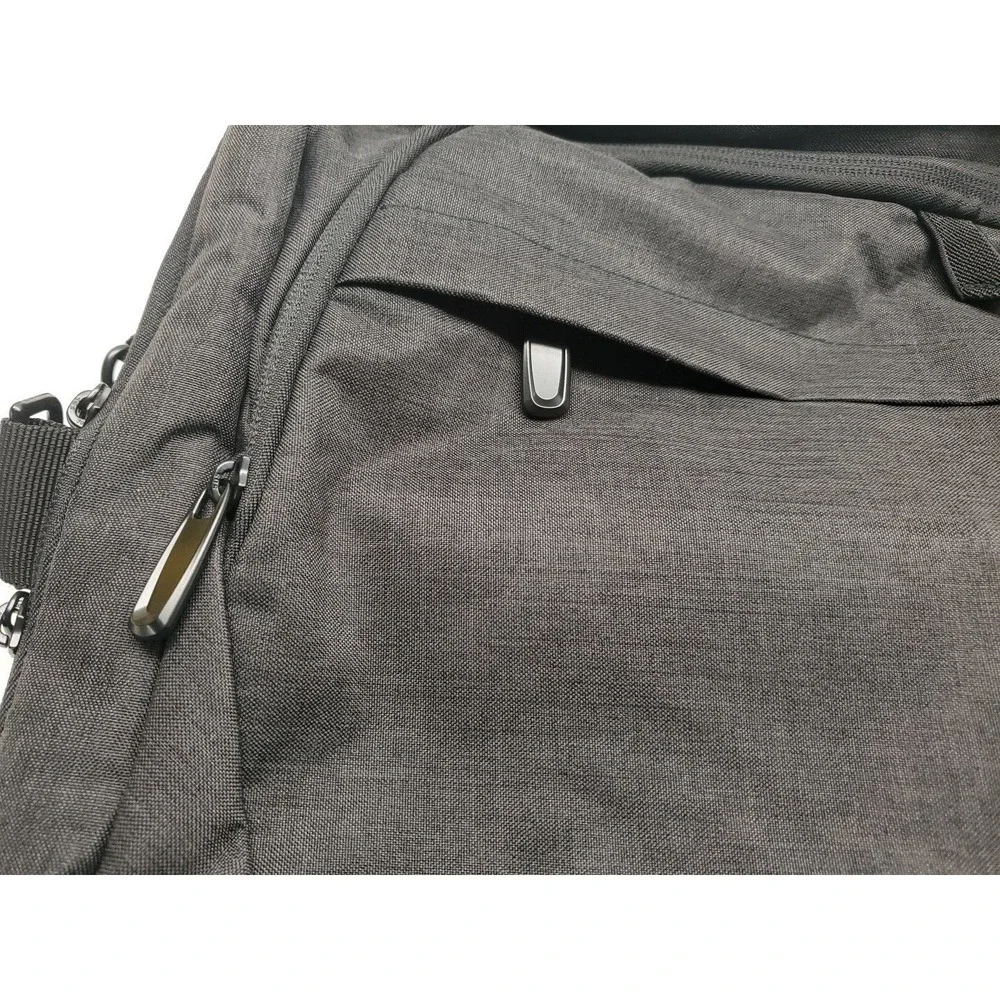 Bagsmart 17.3 Inch Expandable Laptop Computer Bag w/Luggage Strap Black